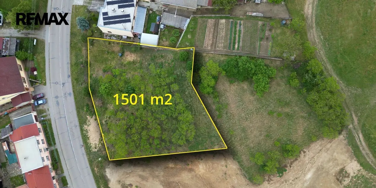 Prodej pozemku 1501 m², Míšovice · Hostěradice