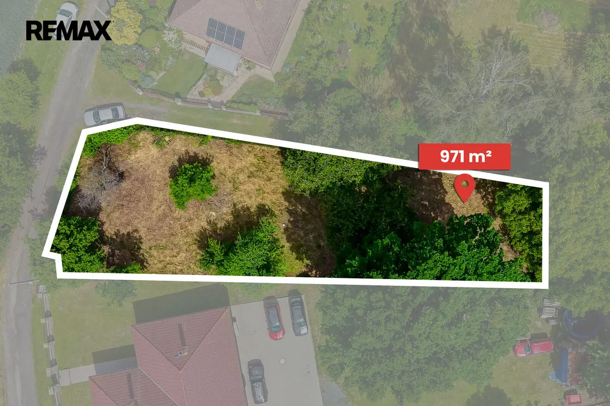 Prodej pozemku 971 m², Kralice · Chlístovice