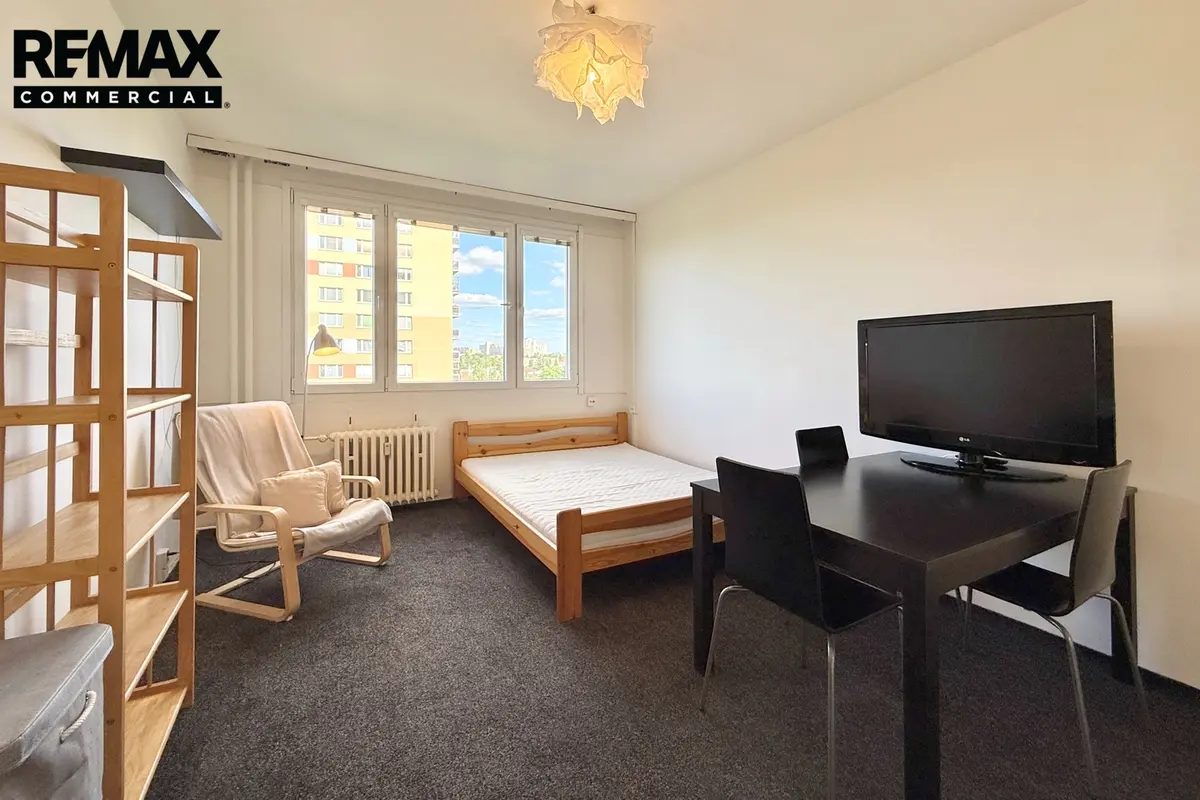 Pronájem bytu 1+kk 28 m², Nad lesním divadlem · Braník