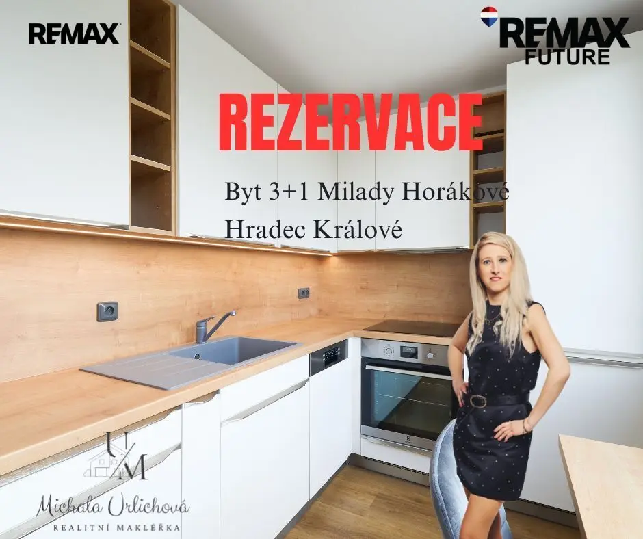 Prodej bytu 3+1 68 m², Milady Horákové · Moravské Předměstí - východ · Hradec Králové