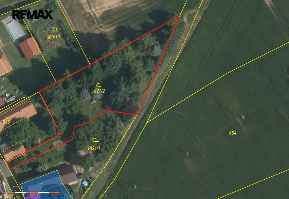 Prodej pozemku 1391 m², Oleška · okres Praha-východ