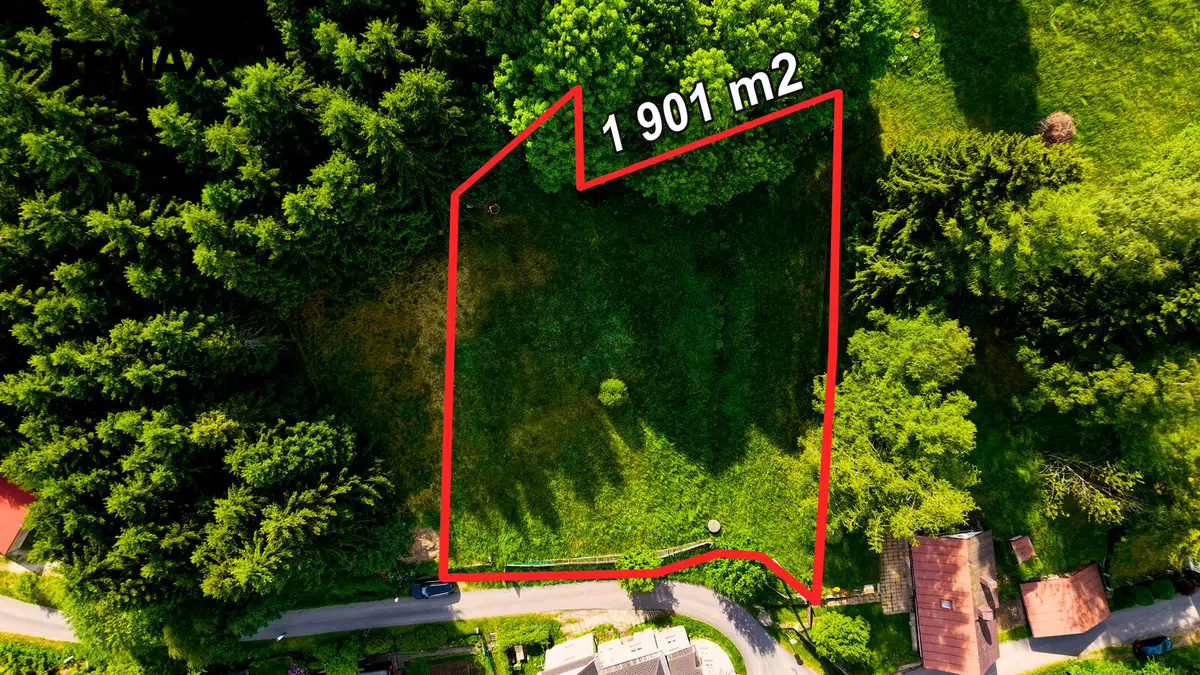 Prodej pozemku 1901 m², Hraničná nad Nisou · Janov nad Nisou