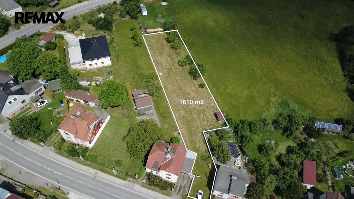 Prodej pozemku 1610 m², Podsrpenská · Přední Ptákovice · Strakonice