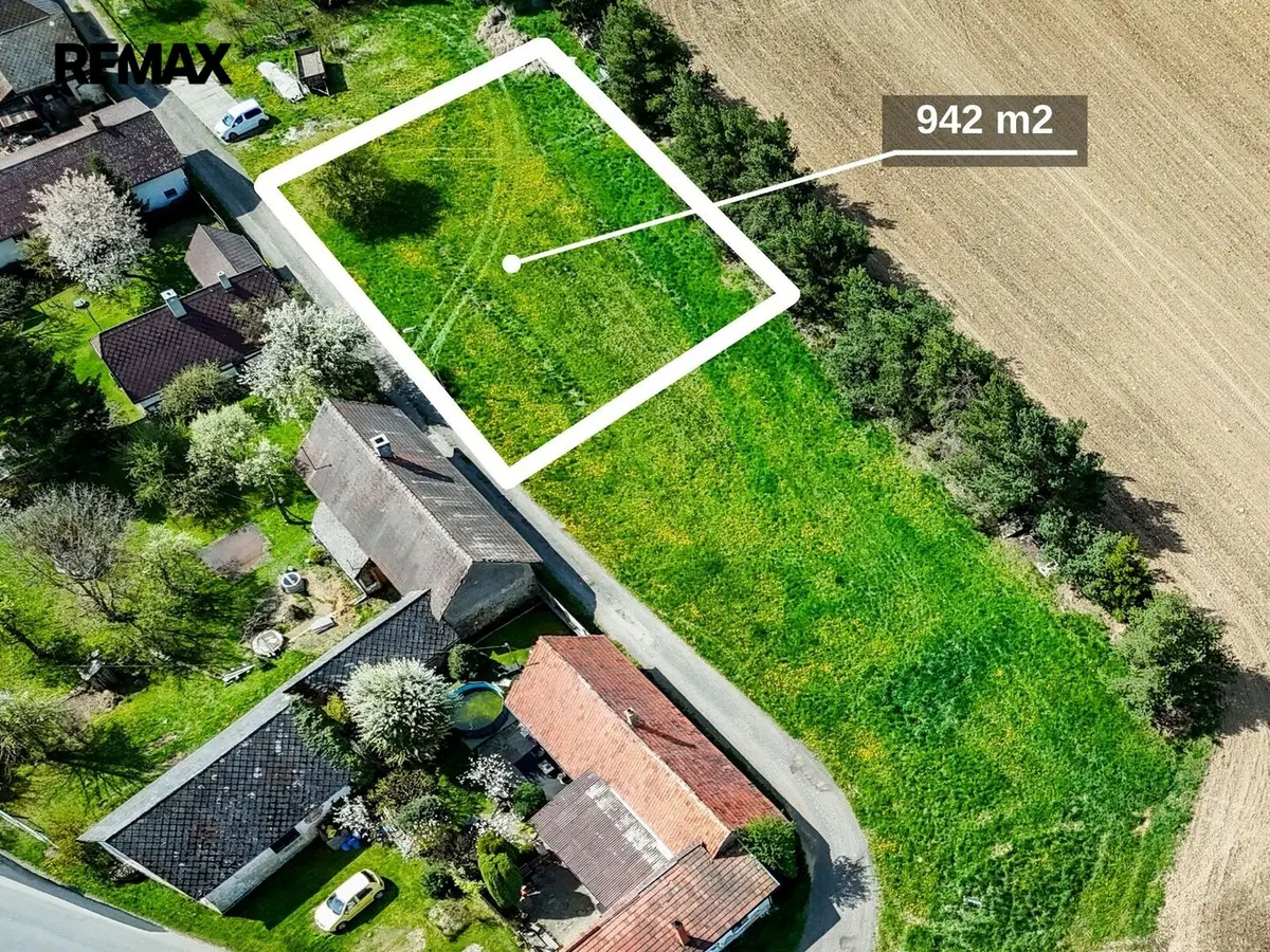 Prodej pozemku 942 m², Třebsko · okres Příbram