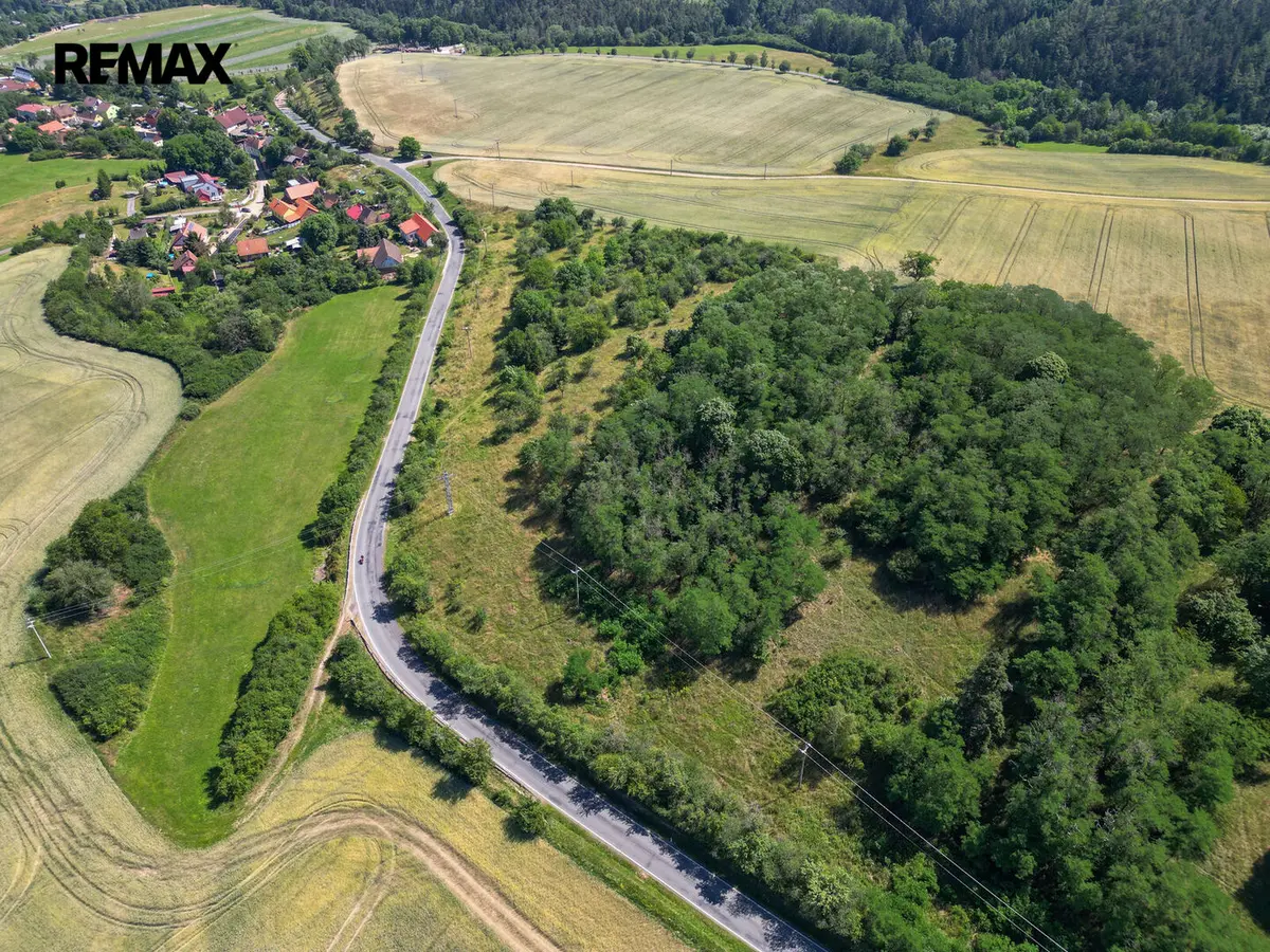 Prodej pozemku 16882 m², Zvíkovec · okres Rokycany