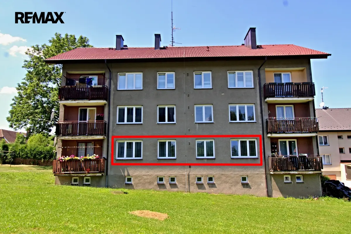 Prodej bytu 3+kk 60 m², Horní Dvořiště · okres Český Krumlov