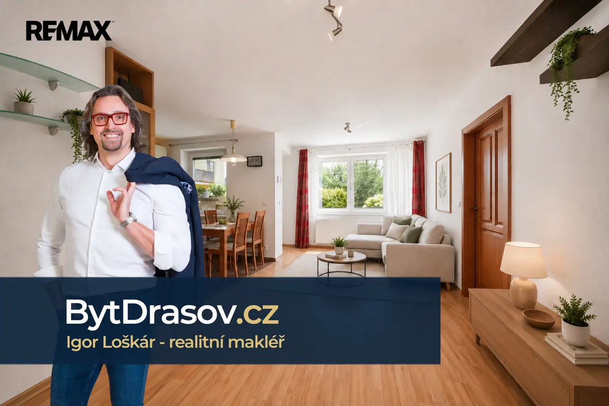 Prodej bytu 3+kk 51 m², Hradčanská · Drásov