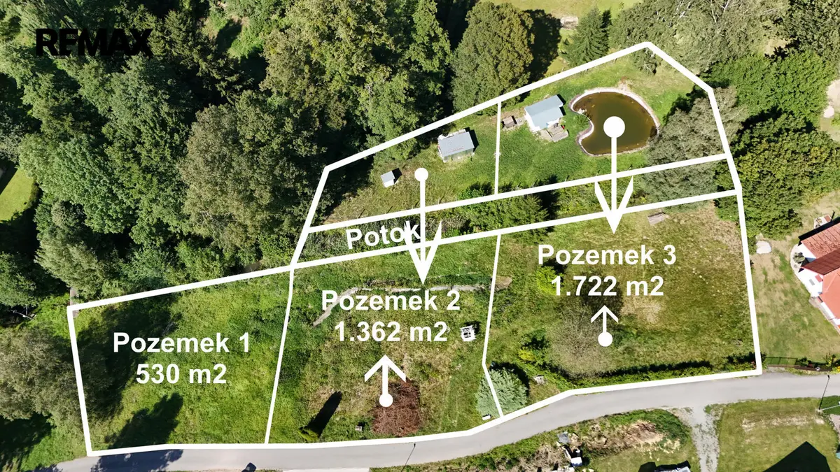 Prodej pozemku 1362 m², Opatovec · okres Svitavy