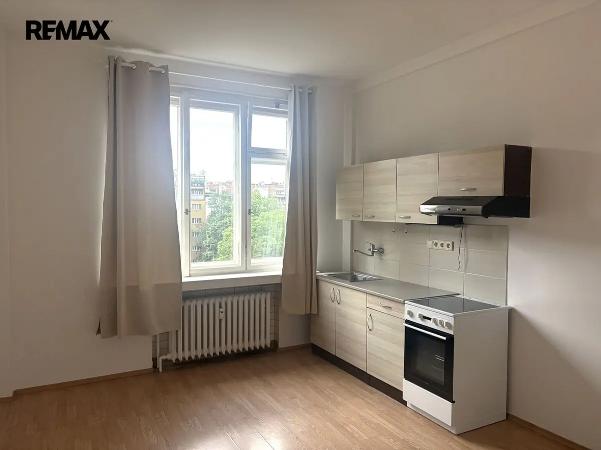 Pronájem bytu 1+kk 26 m², Pivovarnická · Libeň