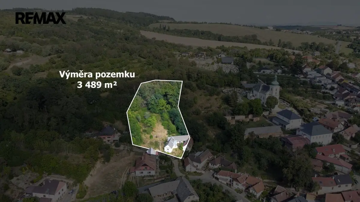 Prodej pozemku 3489 m², Osvětimany · okres Uherské Hradiště