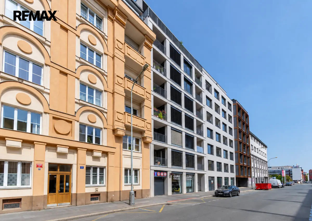 Pronájem bytu 1+kk 45 m², Ocelářská · Libeň