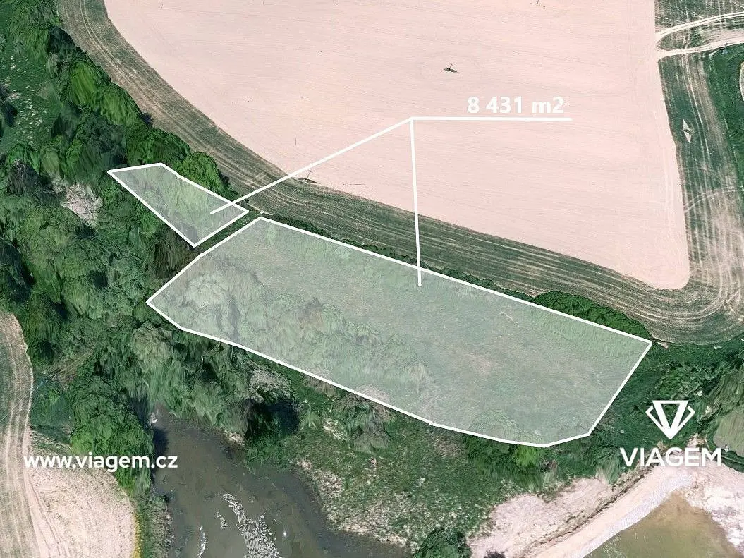 Prodej pozemku 843 m², Postupice · okres Benešov