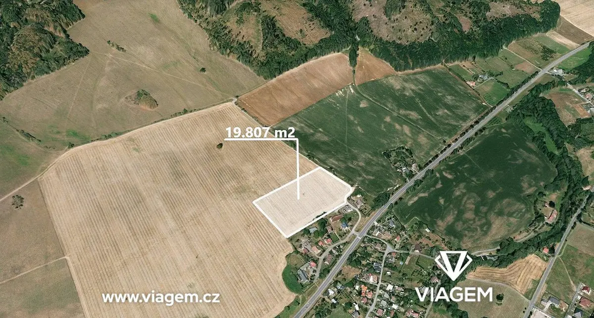 Prodej pozemku 3713 m², Zátor · okres Bruntál