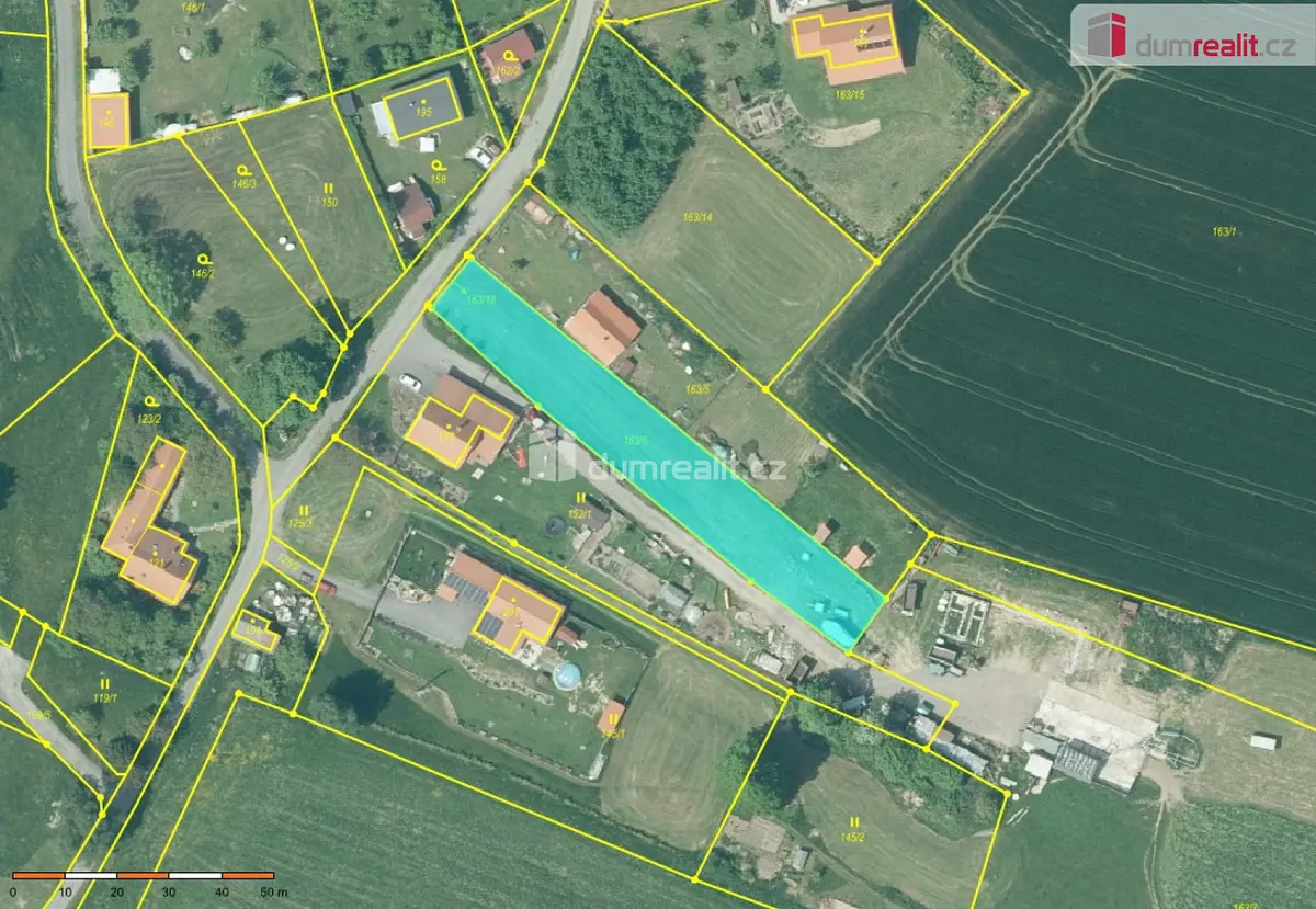 Prodej pozemku 371 m², Věžovatá Pláně · okres Český Krumlov