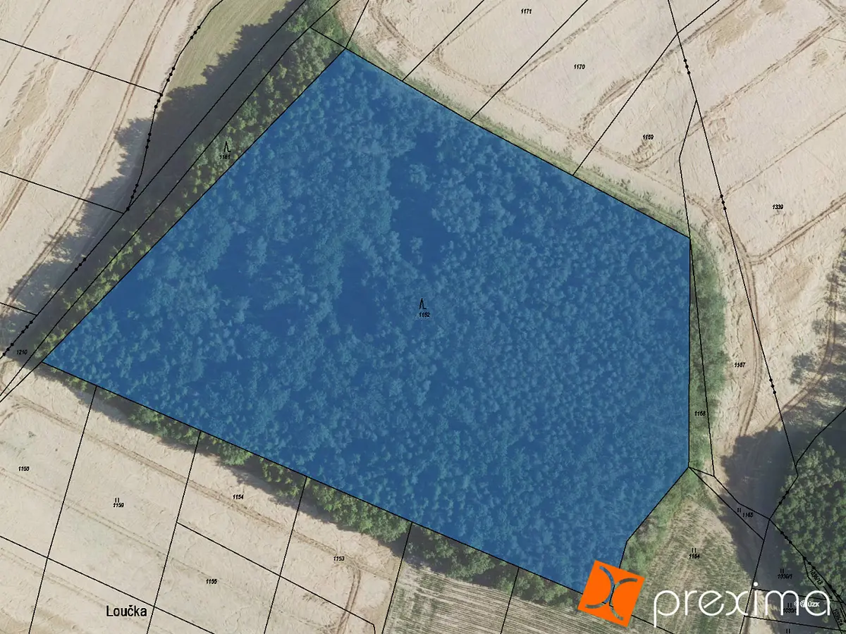 Prodej pozemku 731 m², Krakov · okres Rakovník