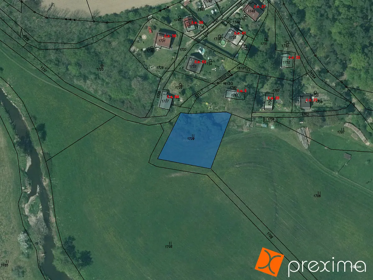 Prodej pozemku 160 m², Dýšina · okres Plzeň-město