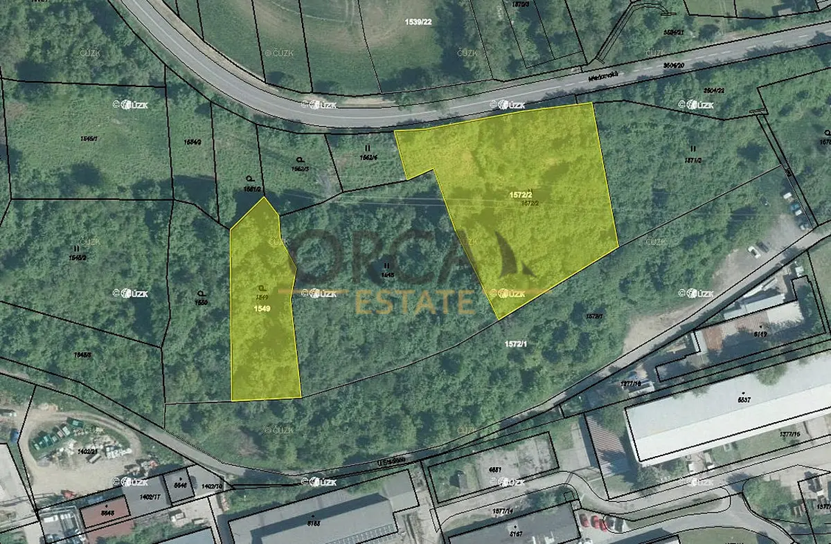 Prodej pozemku 1165 m², Zlín