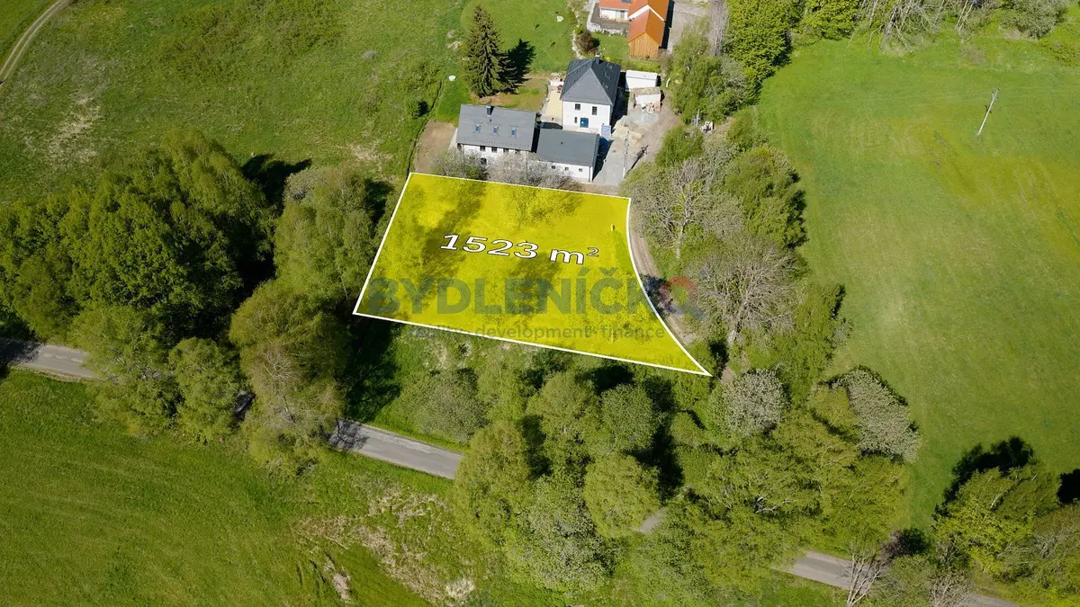 Prodej pozemku 523 m², Horní Planá - Bližší Lhota · okres Český Krumlov
