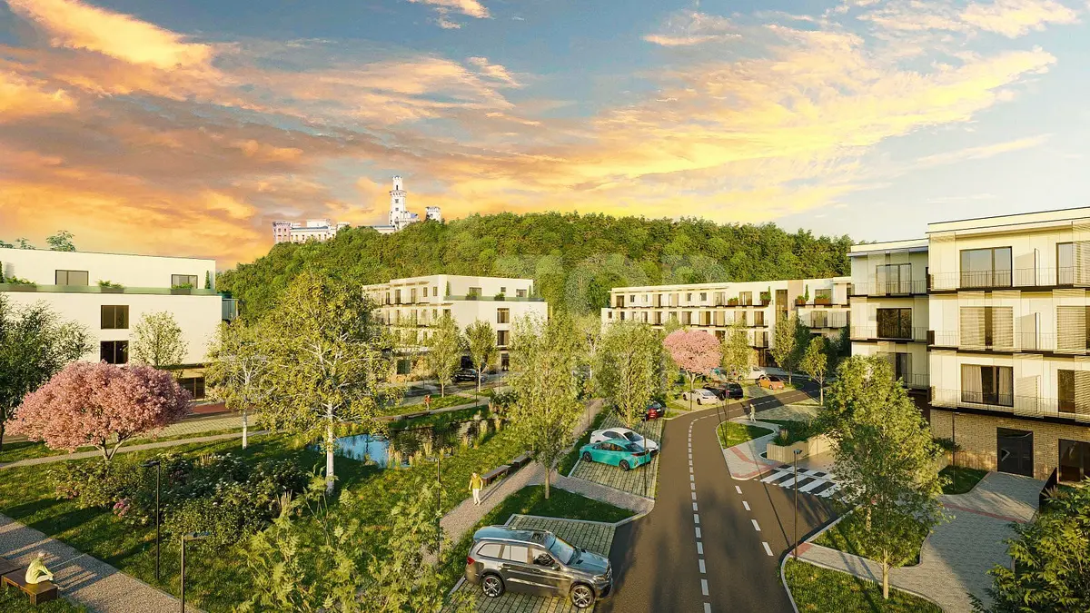 Prodej bytu 2+kk 54 m², Hluboká nad Vltavou · okres České Budějovice