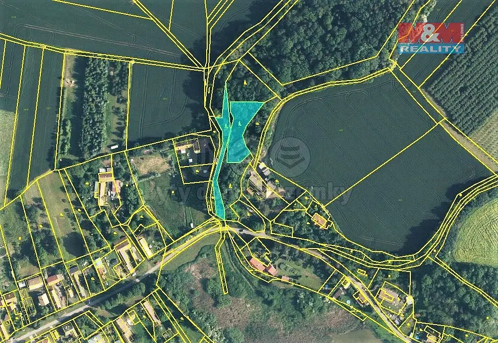 Prodej pozemku 452 m², Údrnice · okres Jičín