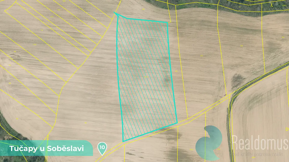 Prodej pozemku 561 m², Tučapy · okres Tábor