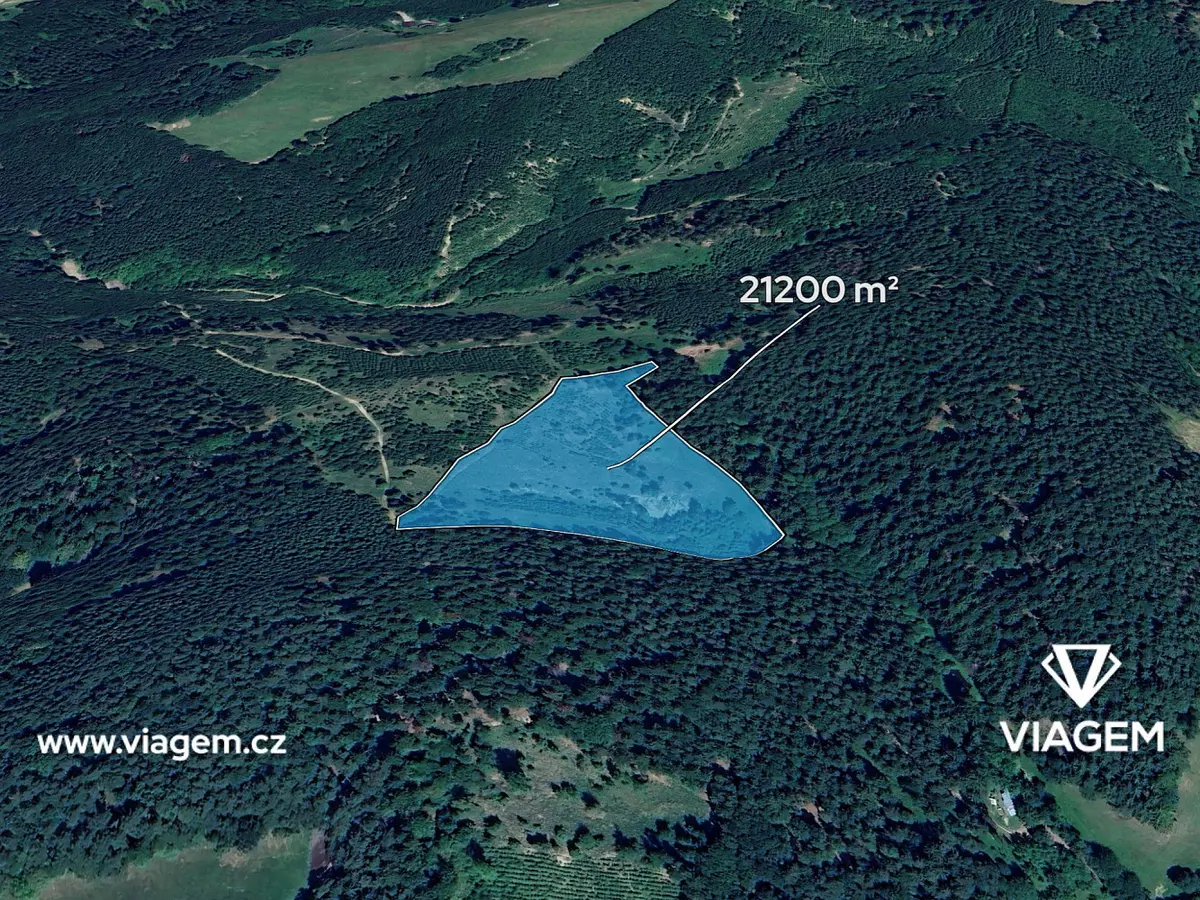 Prodej pozemku 21200 m², Všemina