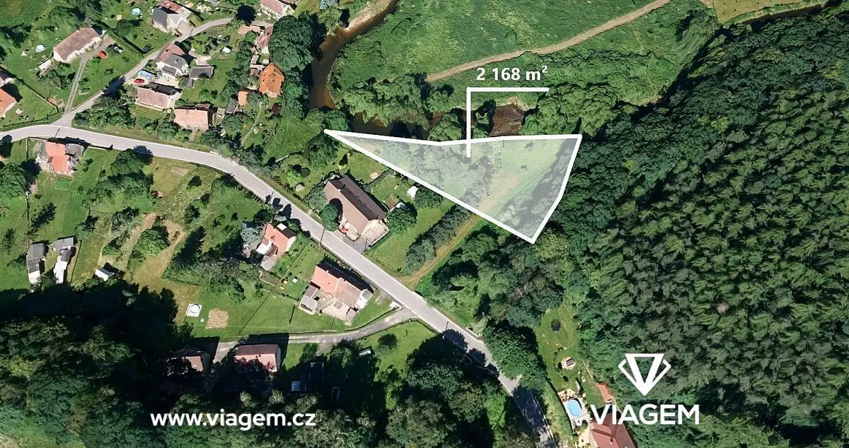 Prodej pozemku 2168 m², Poustka u Frýdlantu · Višňová
