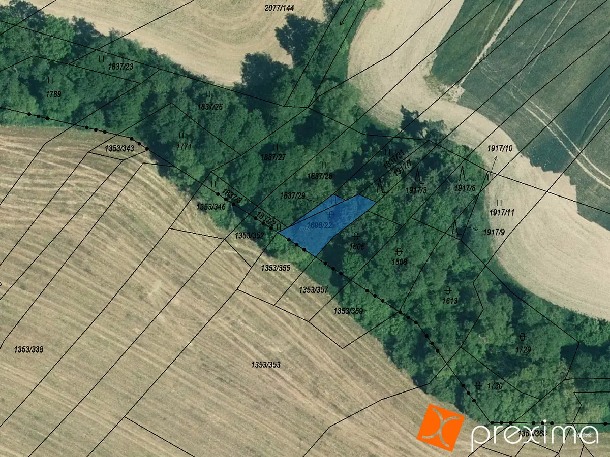 Prodej pozemku 33 m², Kralovice · okres Plzeň-sever