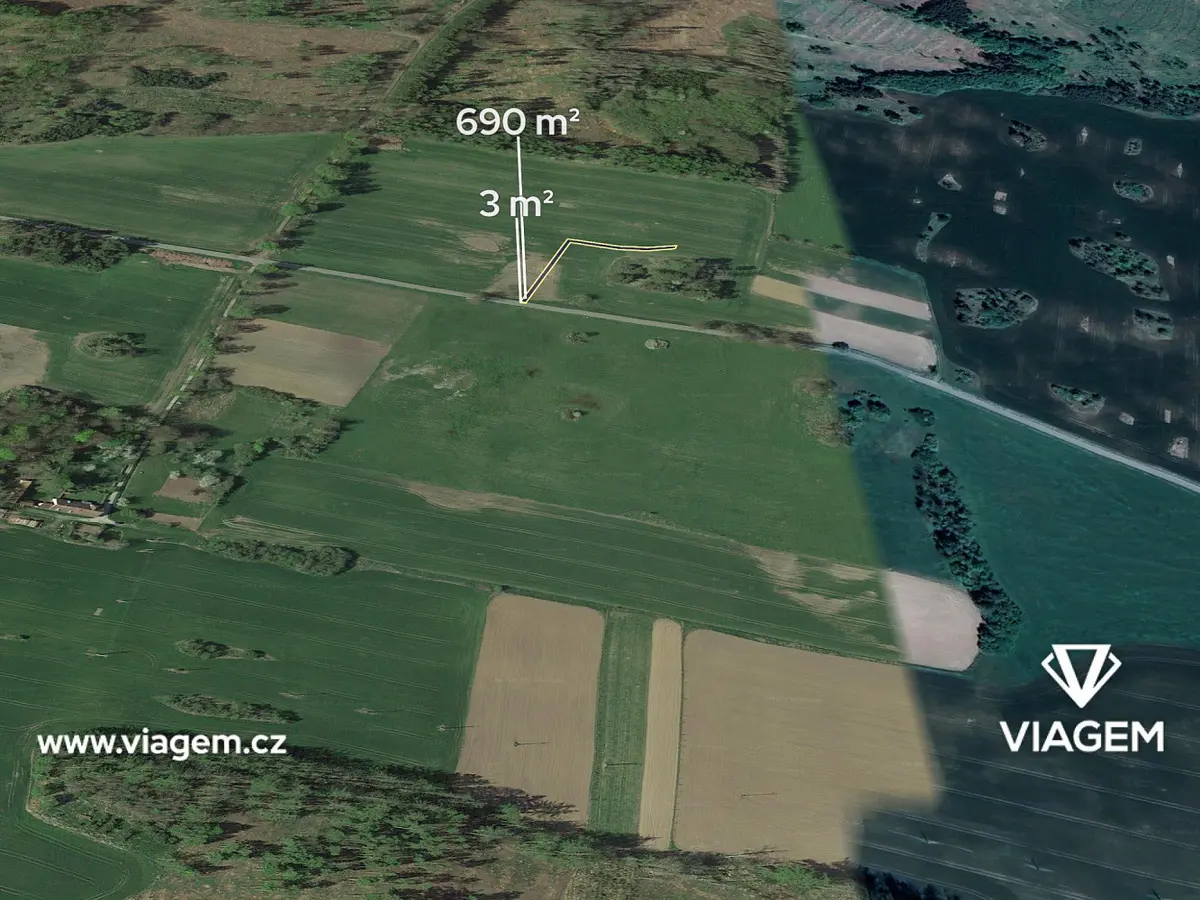 Prodej pozemku 577 m², Oslavička · okres Žďár nad Sázavou