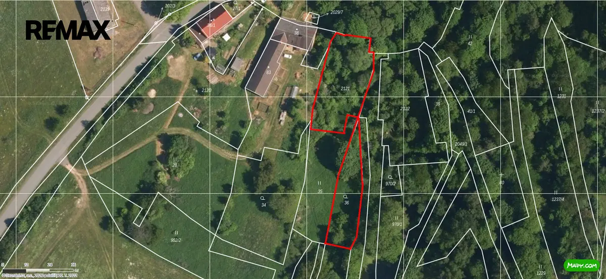 Prodej pozemku 3514 m², Boněnov · Chodová Planá