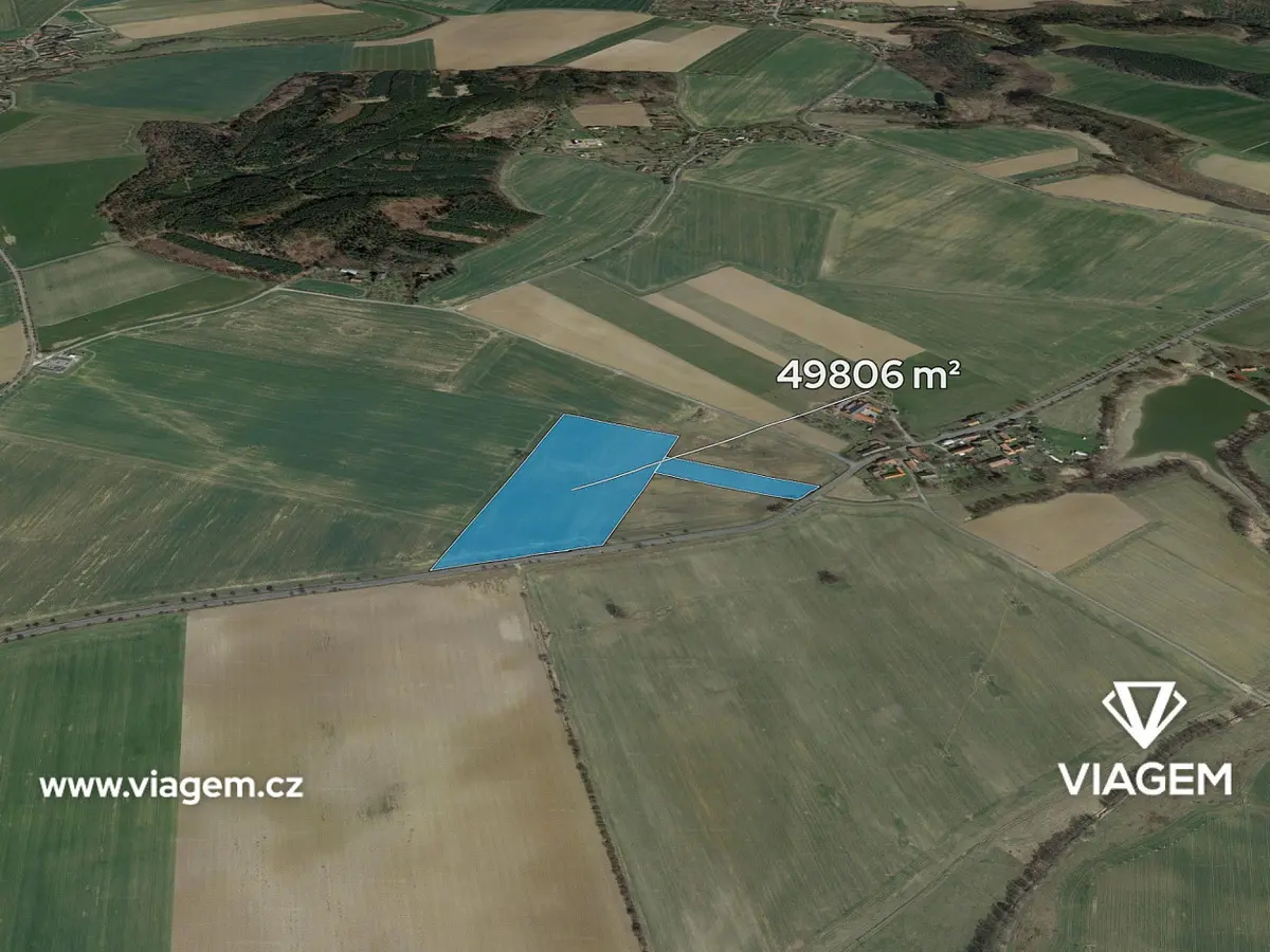 Prodej pozemku 6225 m², Červené Janovice · okres Kutná Hora