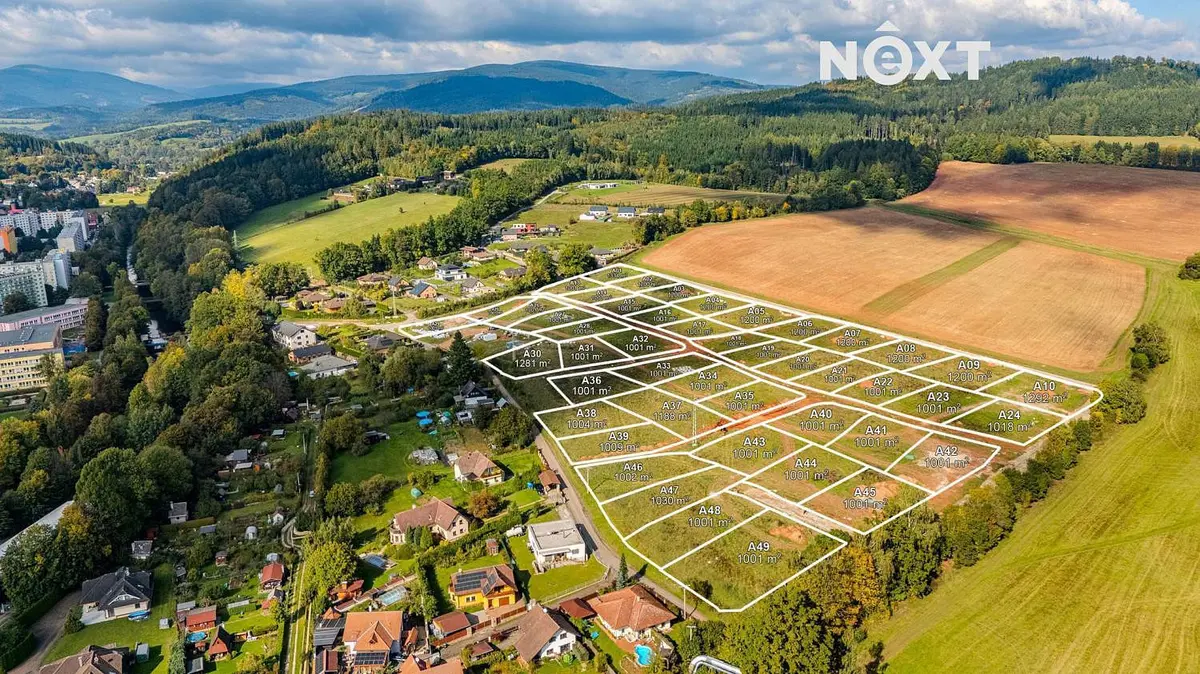 Prodej pozemku 1001 m², Trutnov
