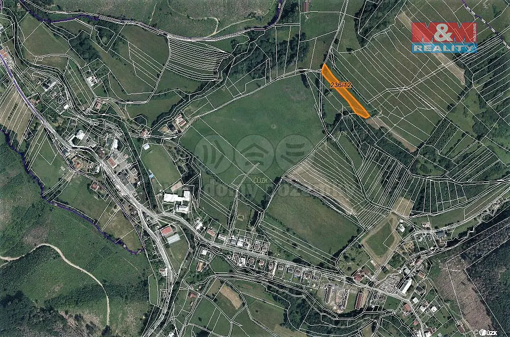 Prodej pozemku 438 m², Rajnochovice · okres Kroměříž
