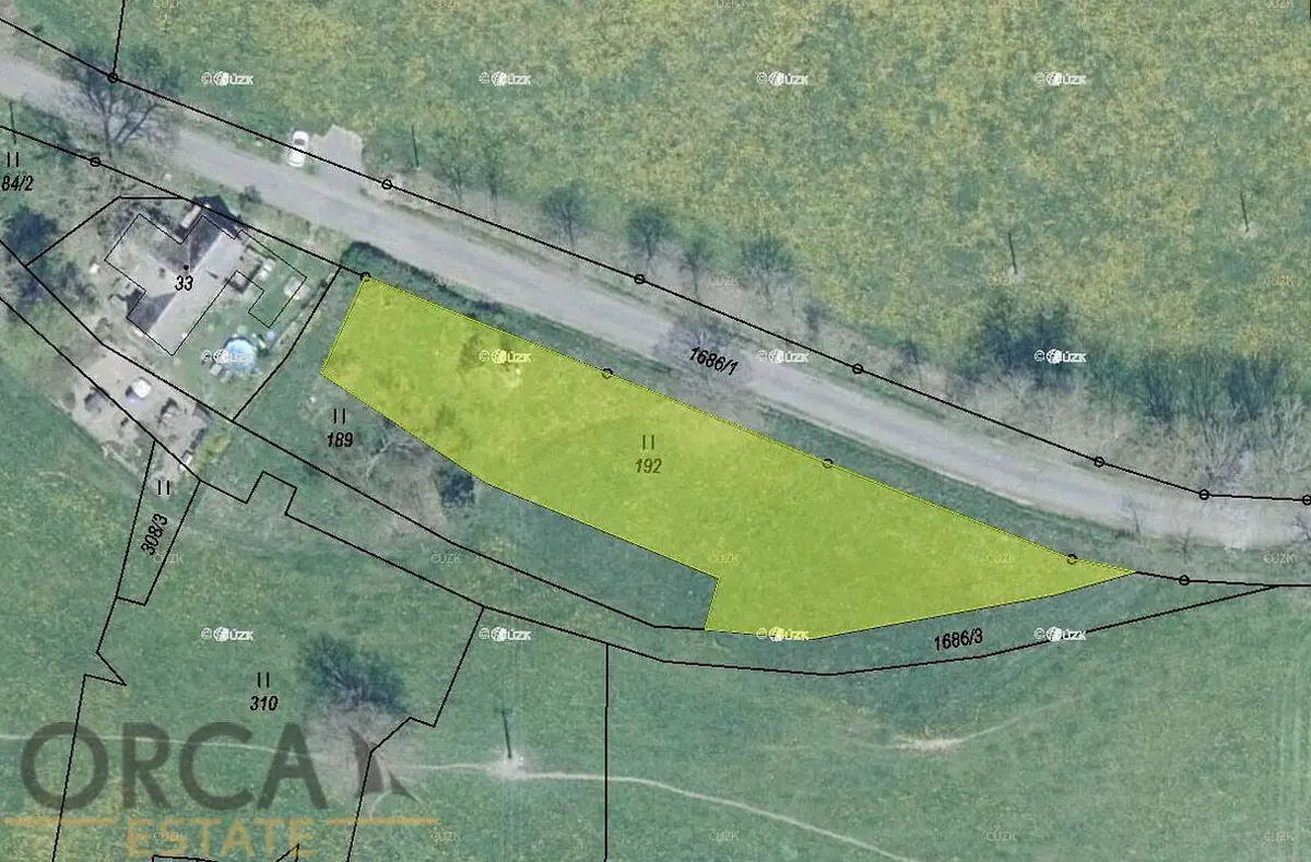 Prodej pozemku 1419 m², Hranice · okres Cheb