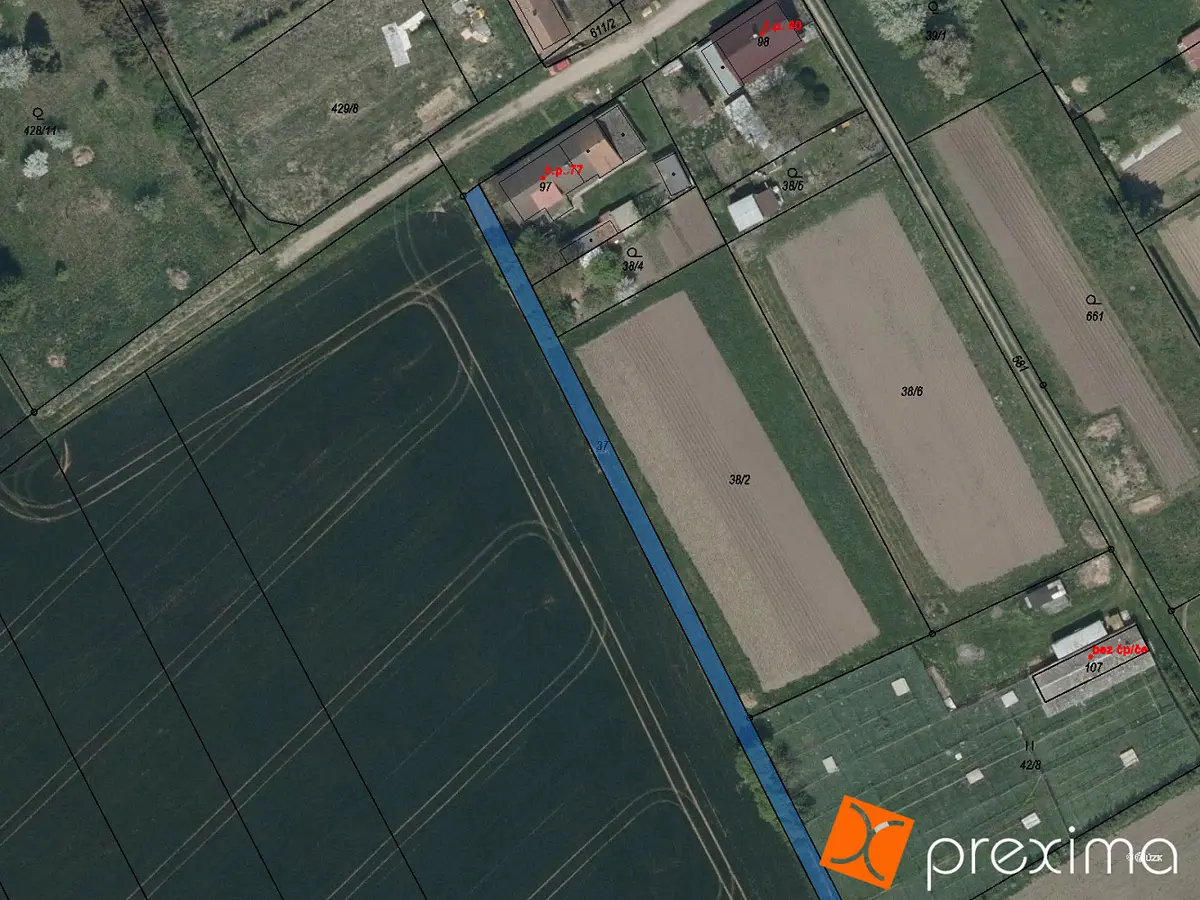 Prodej pozemku 50 m², Kopidlno · okres Jičín