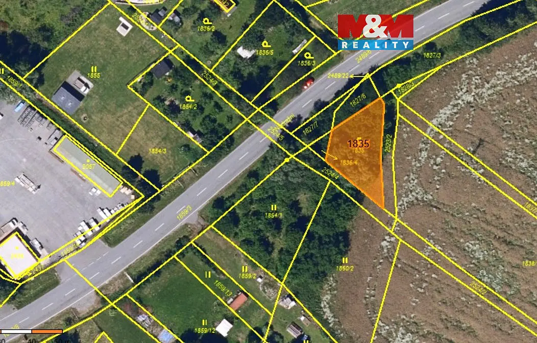 Prodej pozemku 253 m², Skuteč · okres Chrudim