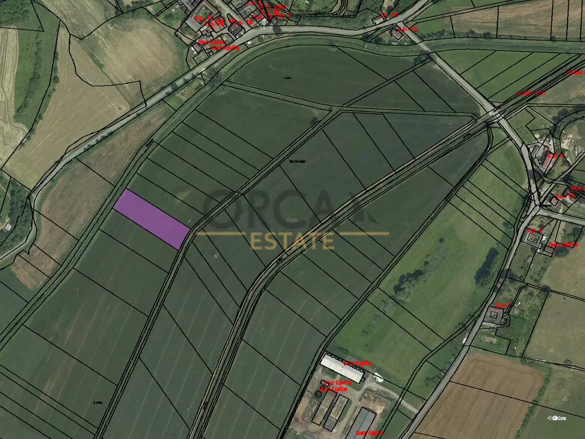 Prodej pozemku 4545 m², Městečko Trnávka · okres Svitavy