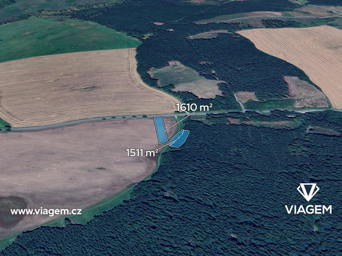 Prodej pozemku 3121 m², Benešov