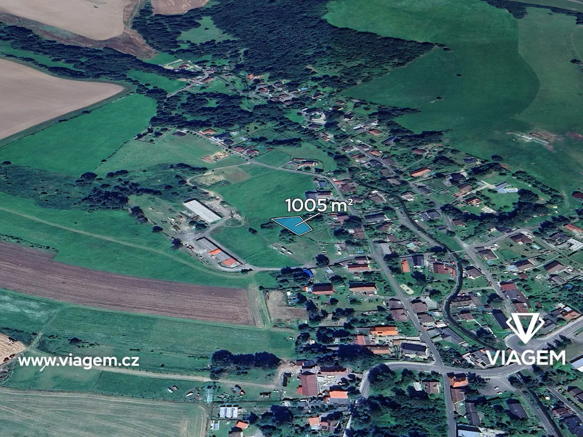 Prodej pozemku 1005 m², Dolní Libchava · Česká Lípa