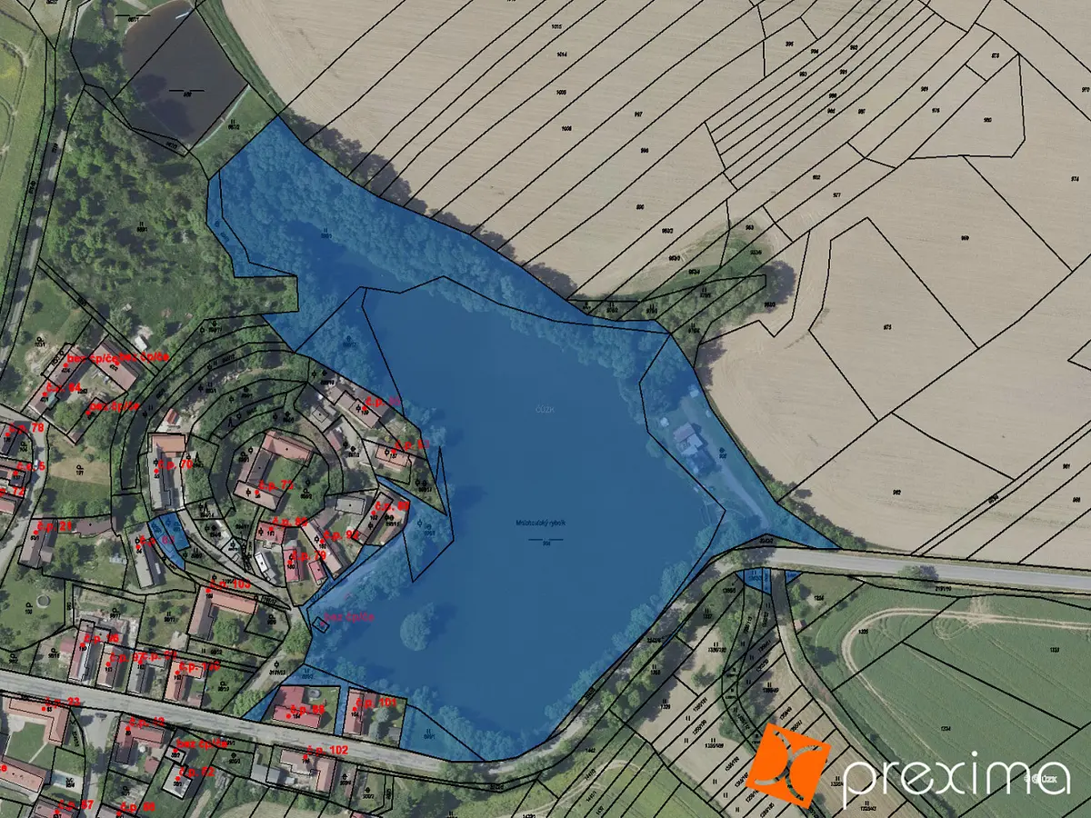 Prodej pozemku 879 m², Mnichovice · okres Benešov