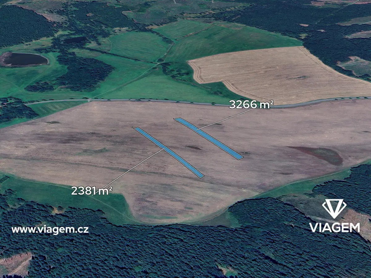 Prodej pozemku 5647 m², Benešov