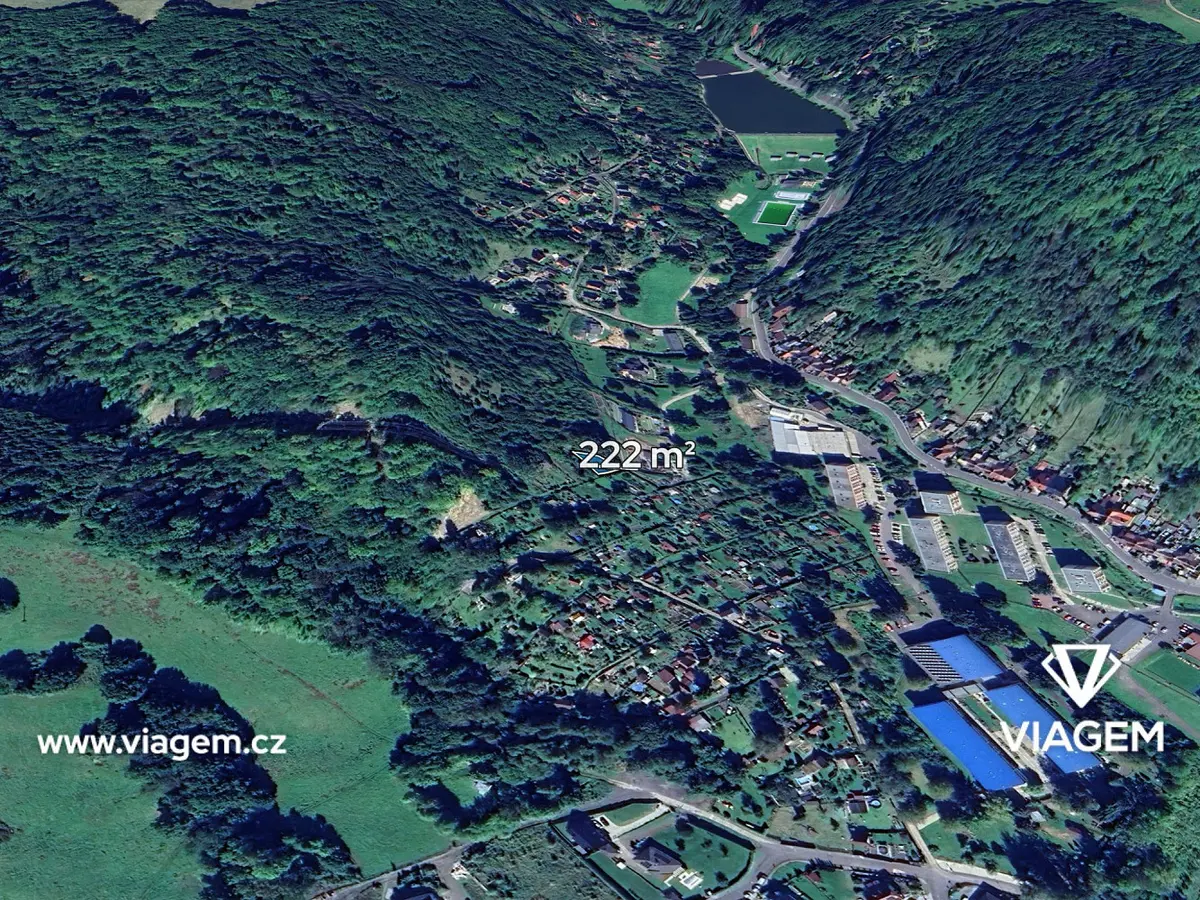 Prodej pozemku 222 m², Povrly