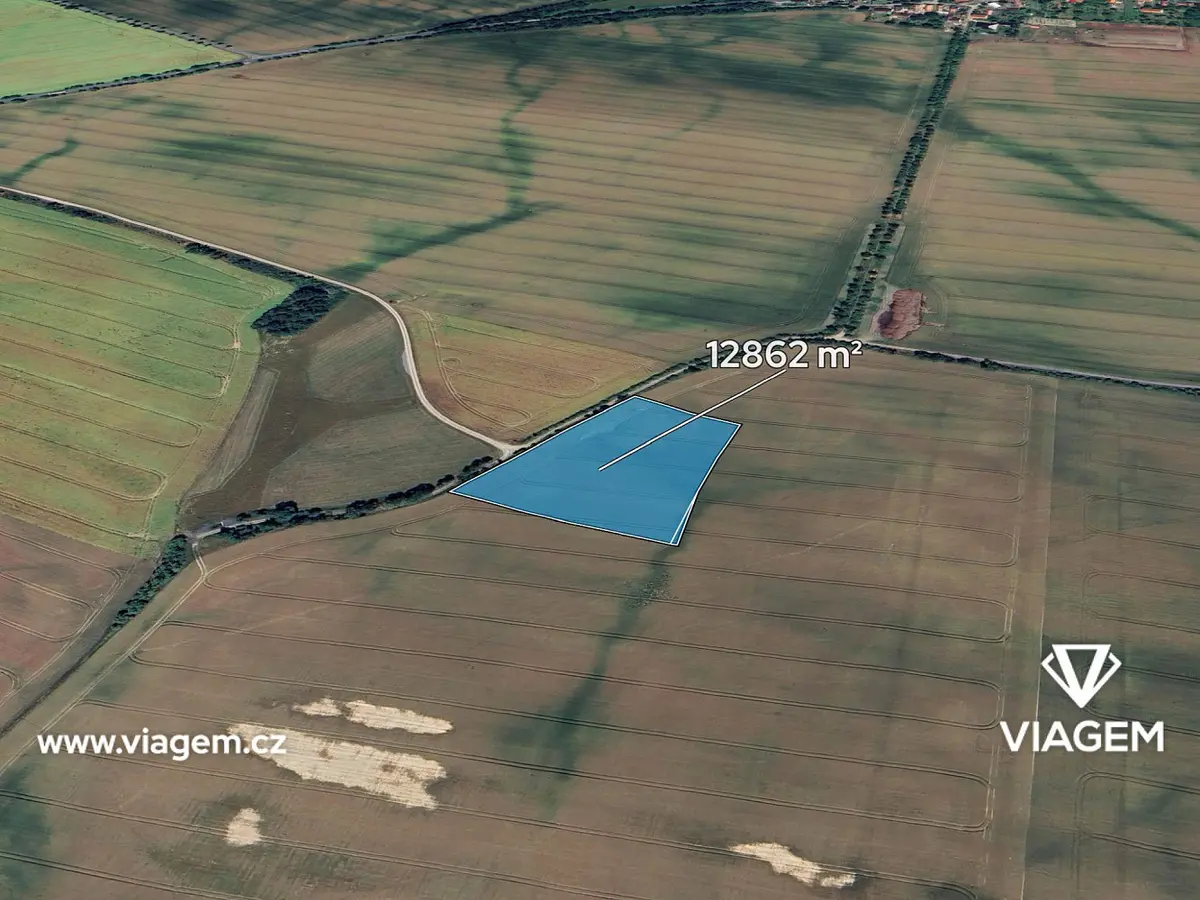 Prodej pozemku 3215 m², Kropáčova Vrutice · okres Mladá Boleslav