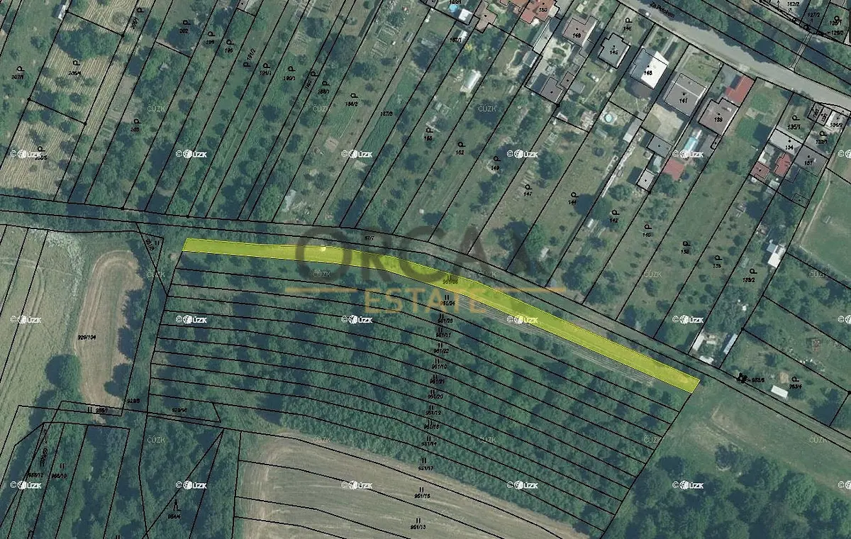 Prodej pozemku 1187 m², Bystřice pod Hostýnem · okres Kroměříž