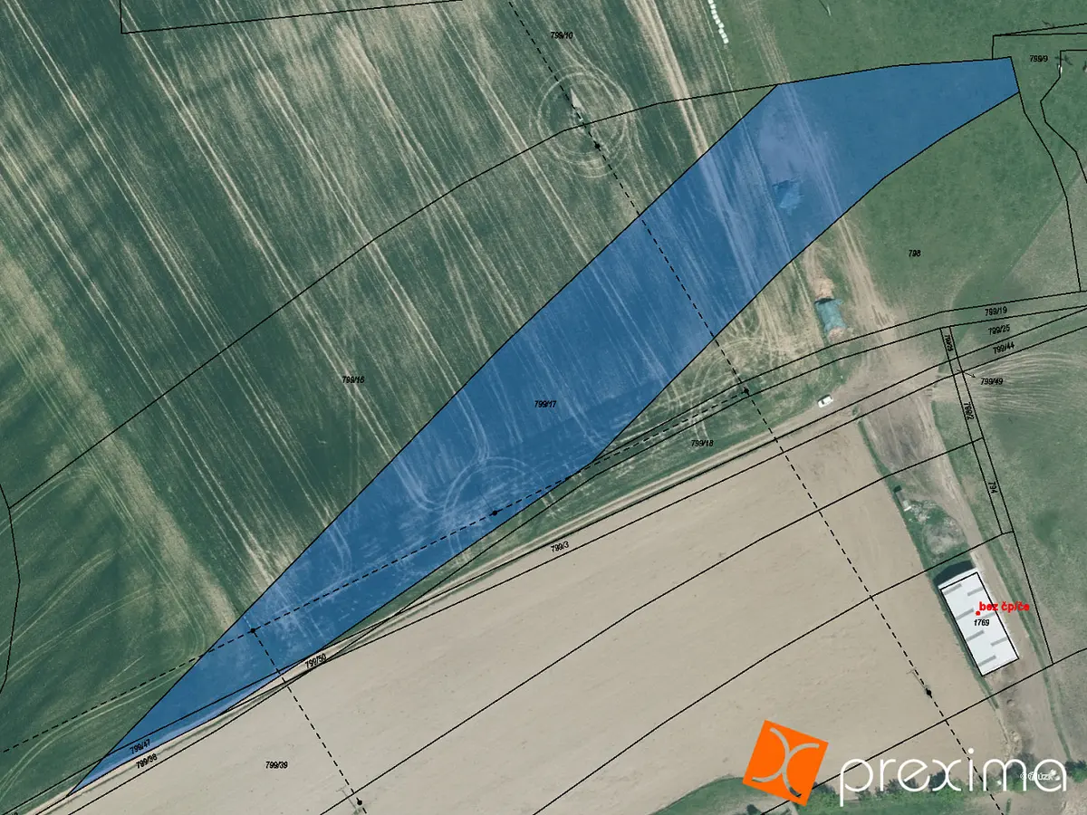 Prodej pozemku 1440 m², Blovice · okres Plzeň-Jih