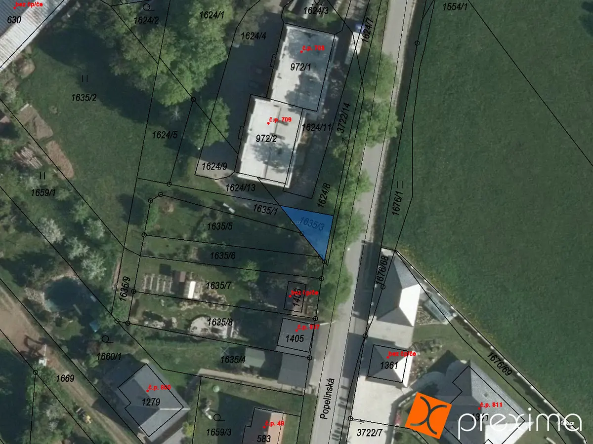 Prodej pozemku 33 m², Žirovnice · okres Pelhřimov