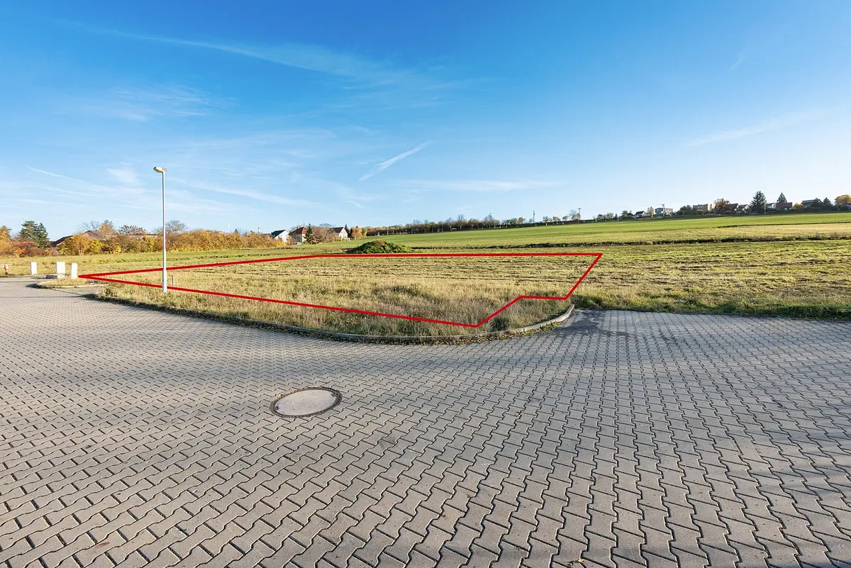 Prodej pozemku 677 m², Za Stodolou · Přemyšlení · Zdiby