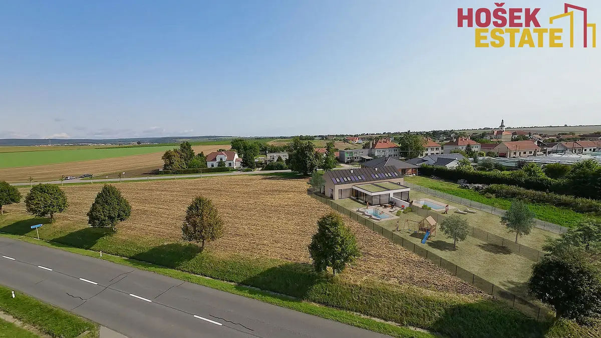 Prodej pozemku 959 m², Branišovice · okres Brno-venkov