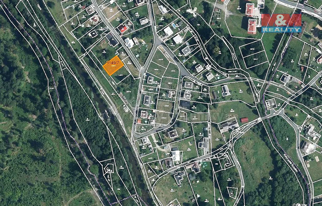 Prodej pozemku 603 m², Karlovice ve Slezsku · Karlovice
