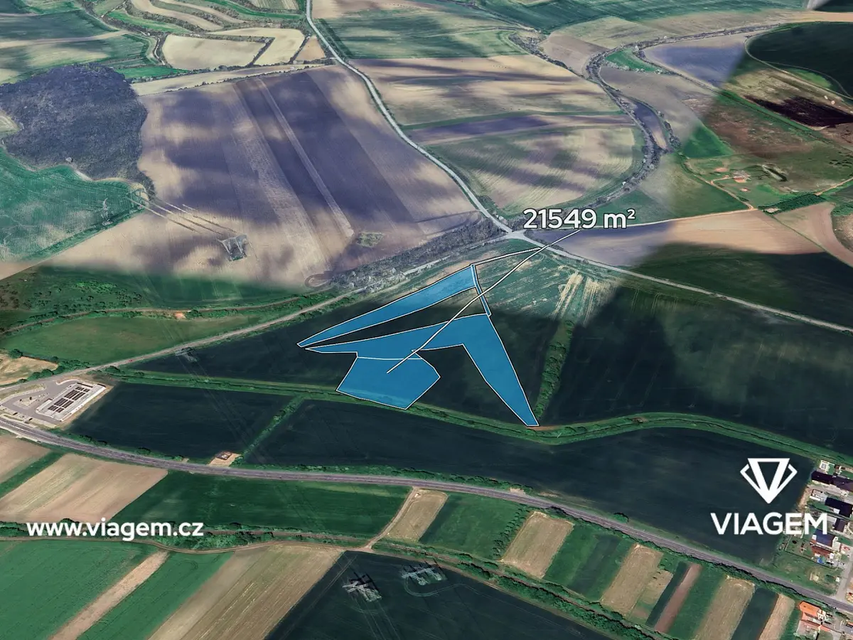 Prodej pozemku 2394 m², Krumvíř · okres Břeclav